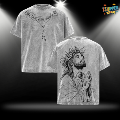 Only God Can Judge Me Washed T-Shirt