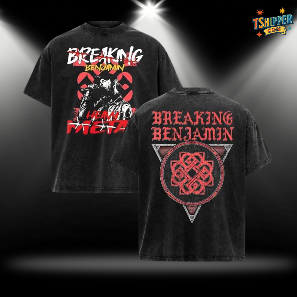 Breaking Benjamin Vintage Band Tee