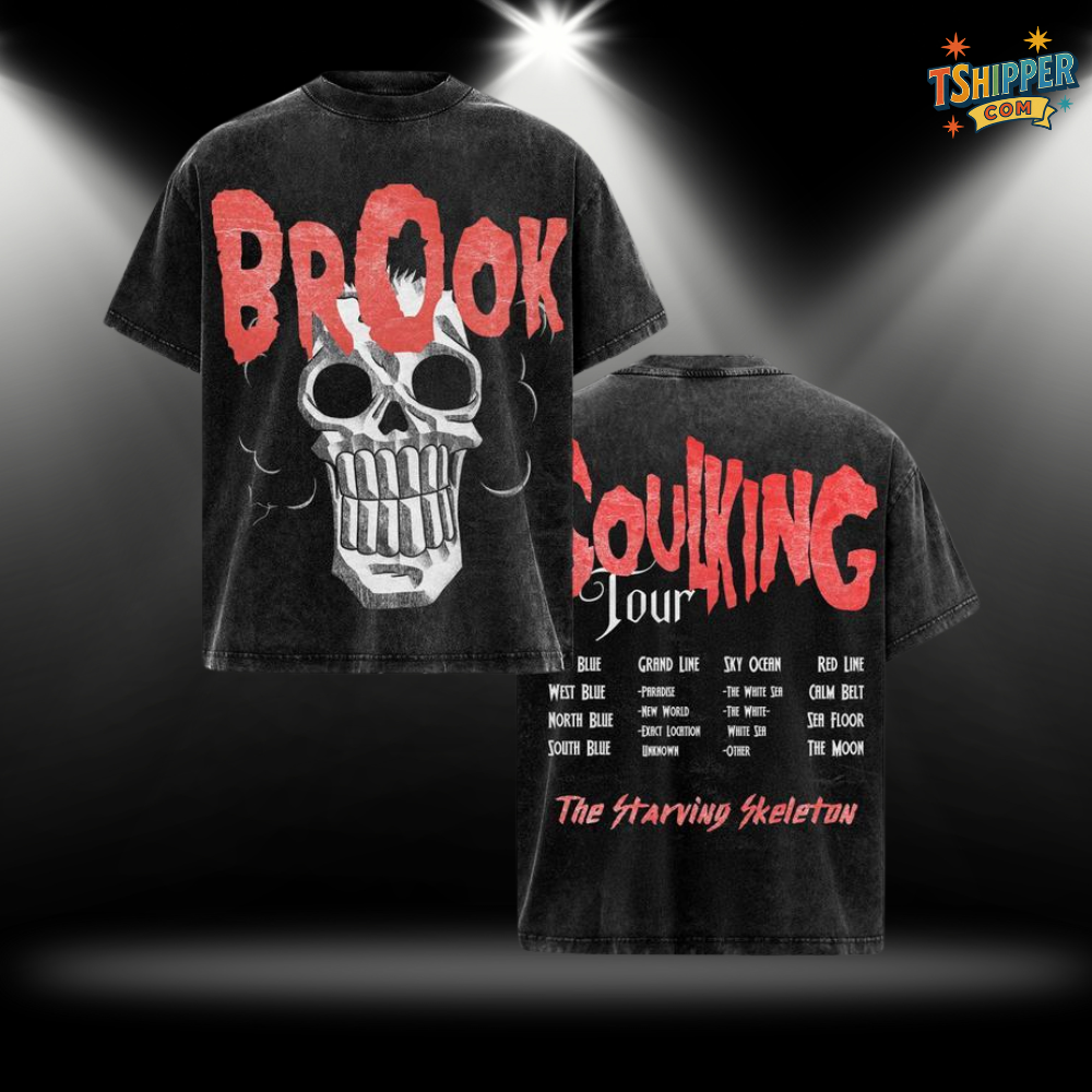 Brook “Soul King Tour” One Piece Vintage Washed T-Shirt