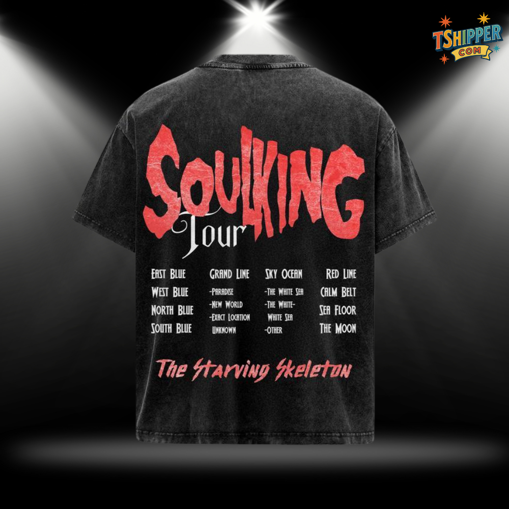Brook “Soul King Tour” One Piece Vintage Washed T-Shirt