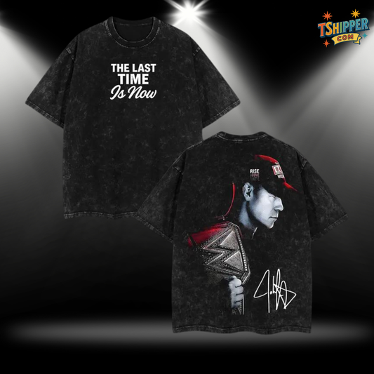 John Cena “The Last Time Is Now” Retro Vintage T-Shirt