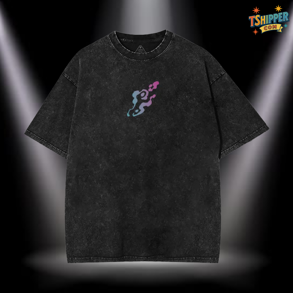 Tomioka Giyu Water Hashira Washed Oversized Anime Tee