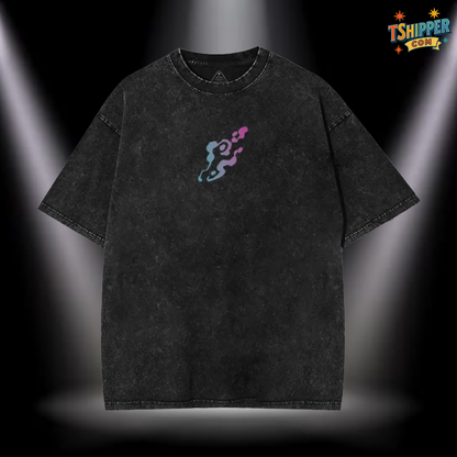 Tomioka Giyu Water Hashira Washed Oversized Anime Tee