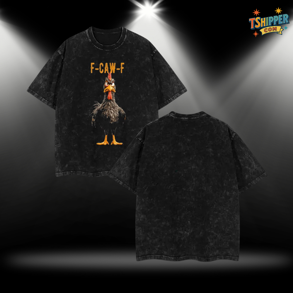 FCAWF Black Chicken Vintage Washed Tee