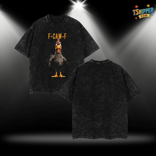 FCAWF Black Chicken Vintage Washed Tee