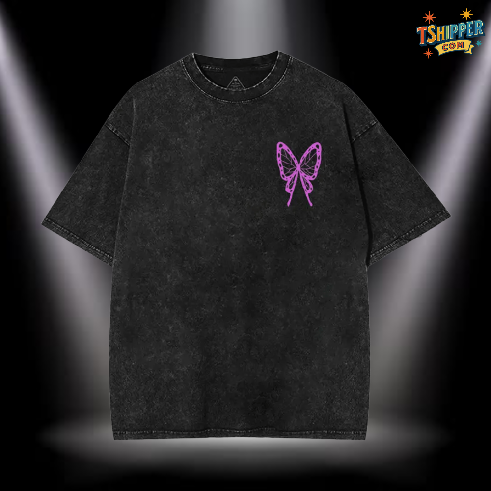 Shinobu Kocho Vintage Washed Oversized Tee