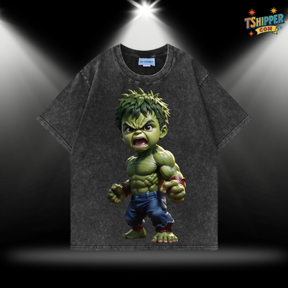 Baby Hulk Rage Mode Vintage Oversized Tee
