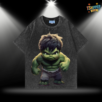 Baby Hulk Rage Mode Vintage Oversized Tee