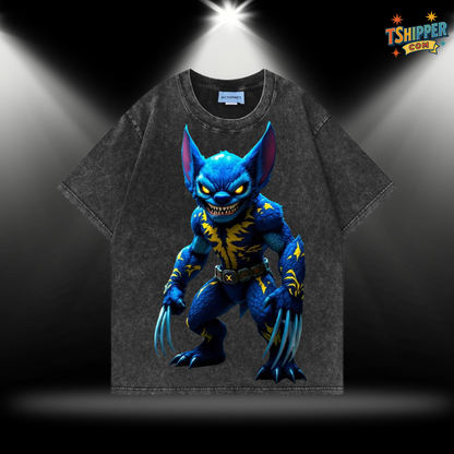 Mutant Stitch Vintage Oversized Tee