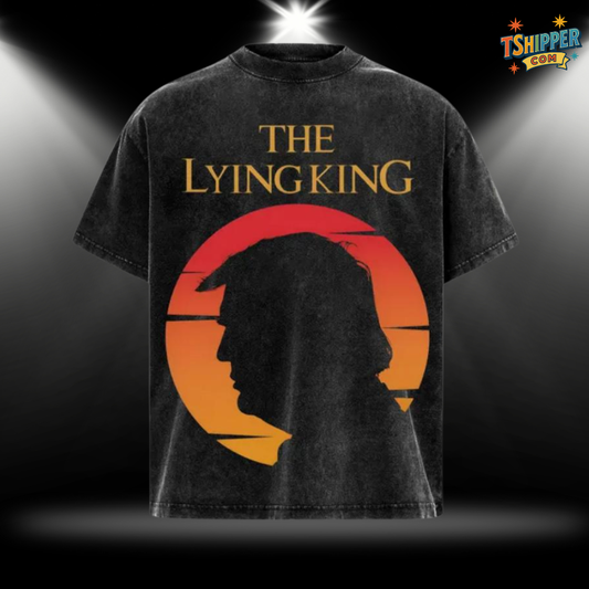 No Kings Since 1776 Vintage Washed Oversized T-Shirt