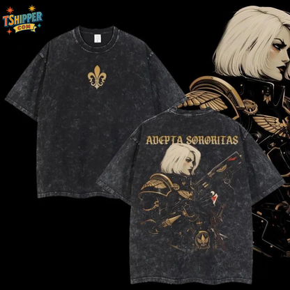 Adepta Sororitas Sisters of Battle Vintage Washed Tee