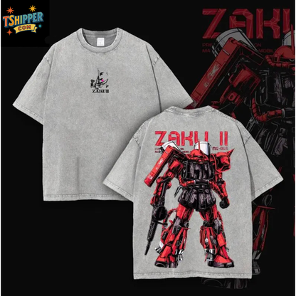 Zaku II Mobile Suit Vintage Washed Tee
