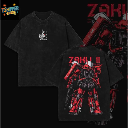 Zaku II Mobile Suit Vintage Washed Tee