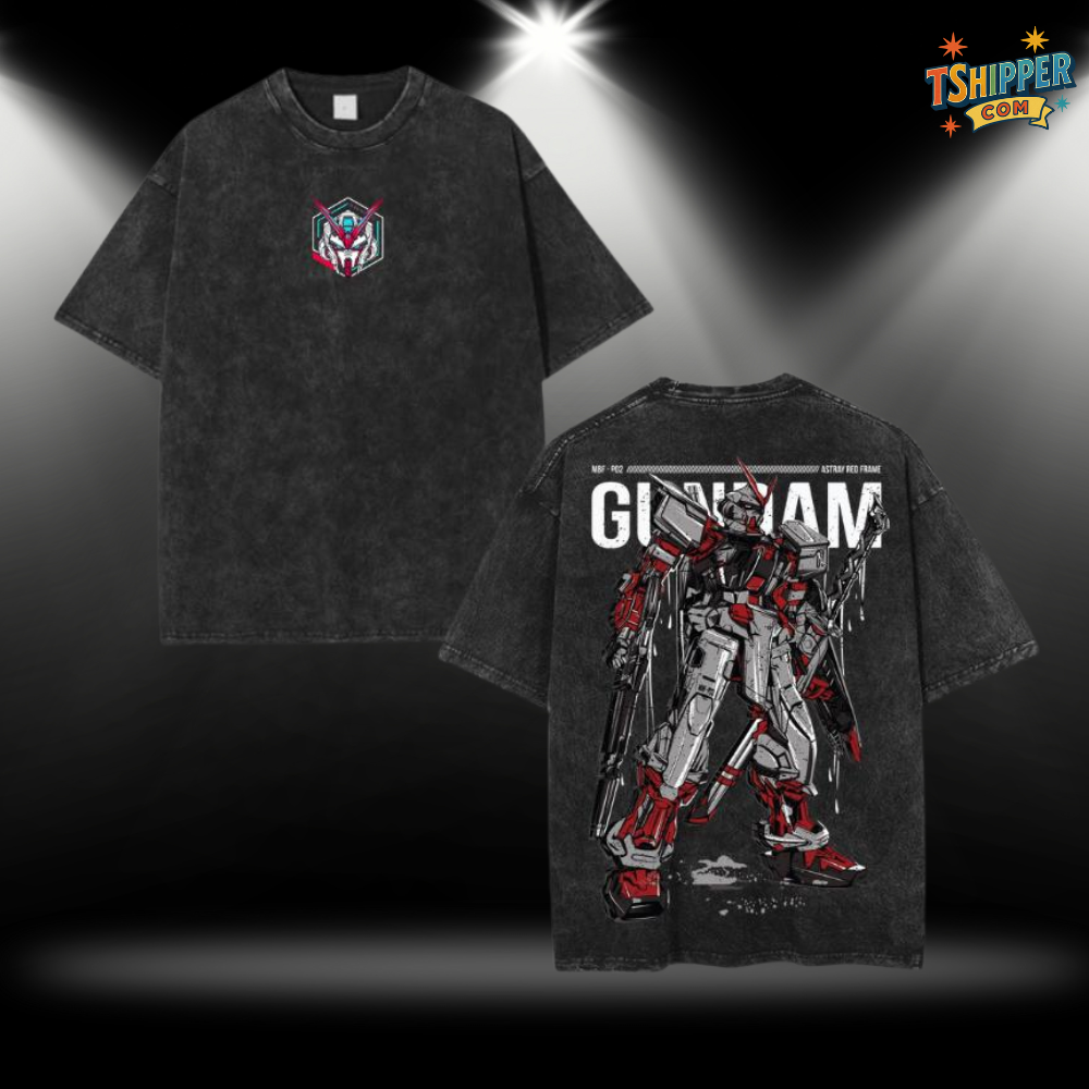 Gundam Astray Red Frame Vintage Graphic Tee