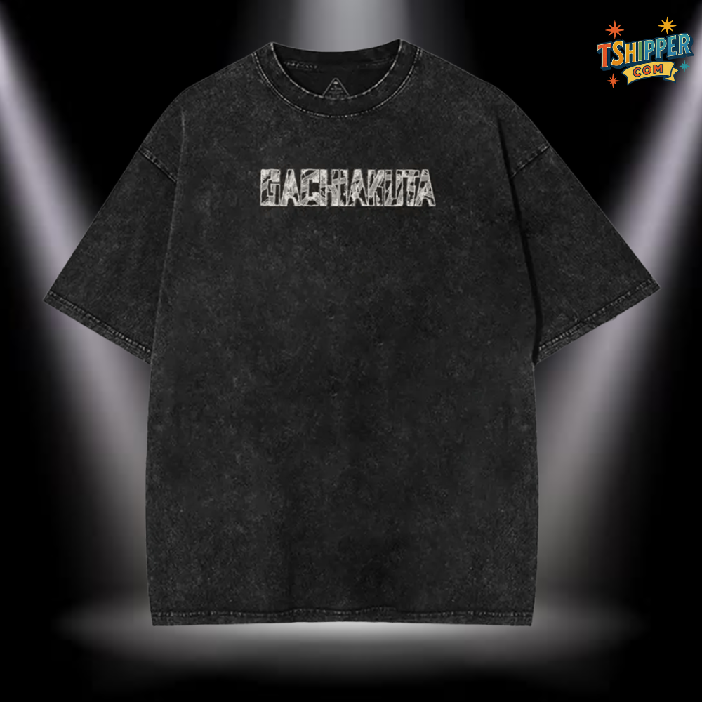 Enjin Gachiakuta Retro Washed Oversized Tee