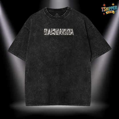 Enjin Gachiakuta Retro Washed Oversized Tee