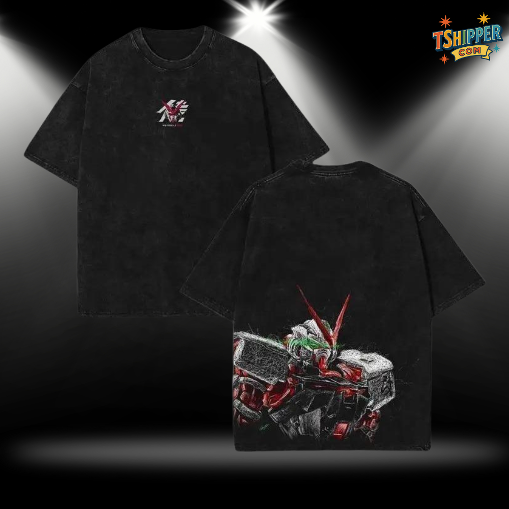 Gundam Astray Red Frame Vintage Washed Tee
