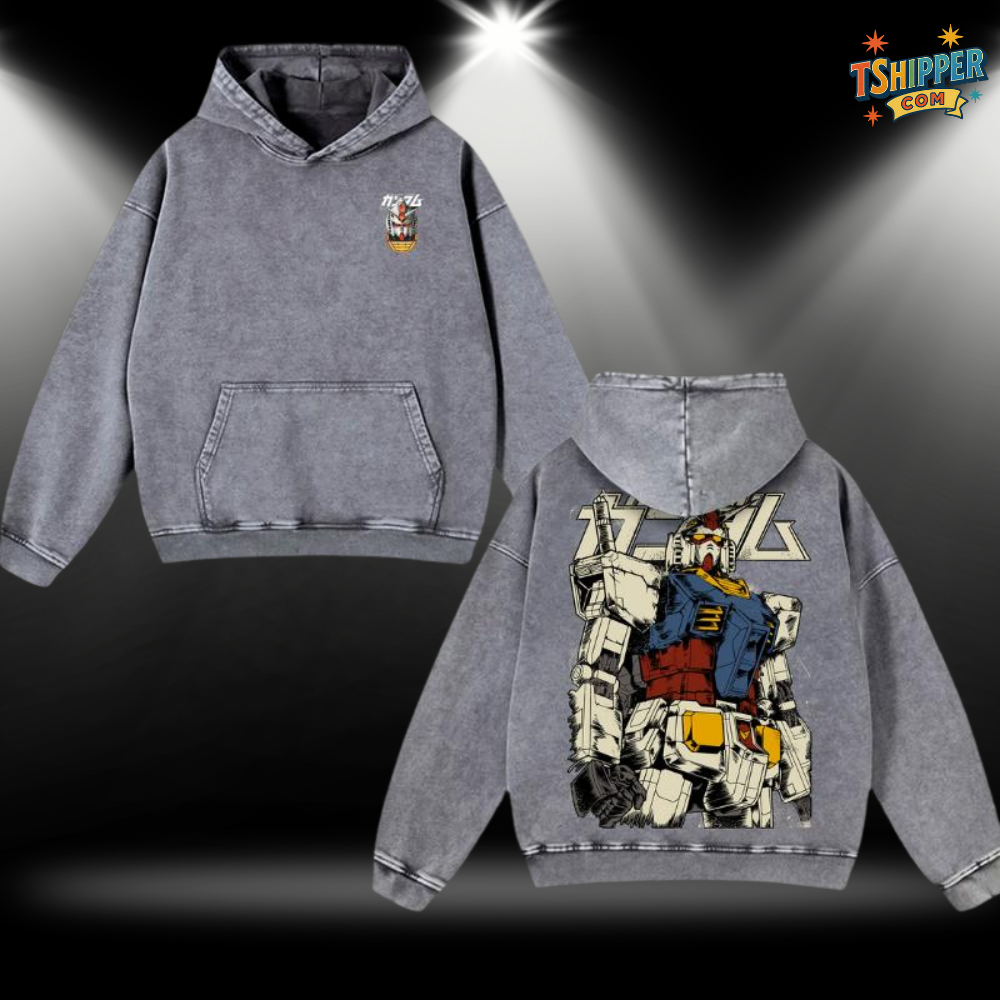 RX-78-2 Gundam Vintage Washed Hoodie