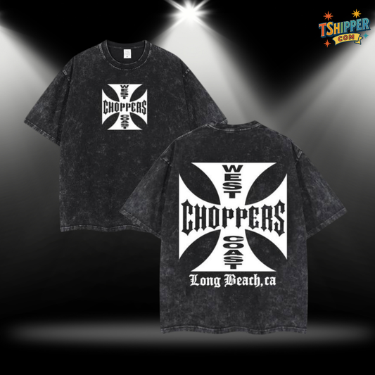 West Coast Choppers 2-Sided Vintage Tee
