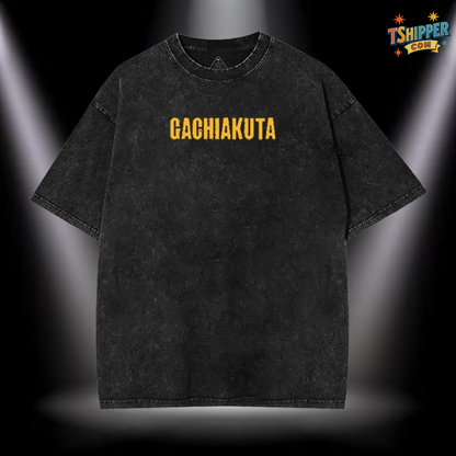 Jabber Gachiakuta Vintage Washed Oversized Tee