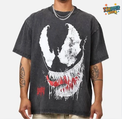 Marvel Spider-Man Venom Acidwash T-Shirt