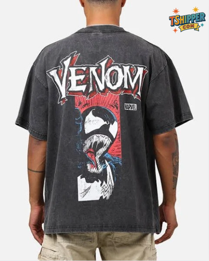 Marvel Spider-Man Venom Acidwash T-Shirt